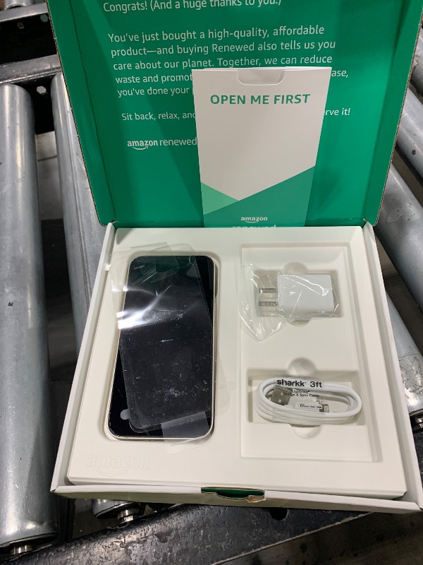 Photo 1 of Apple iPhone 13, 128GB, Starlight - Unlocked (Renewed Premium)