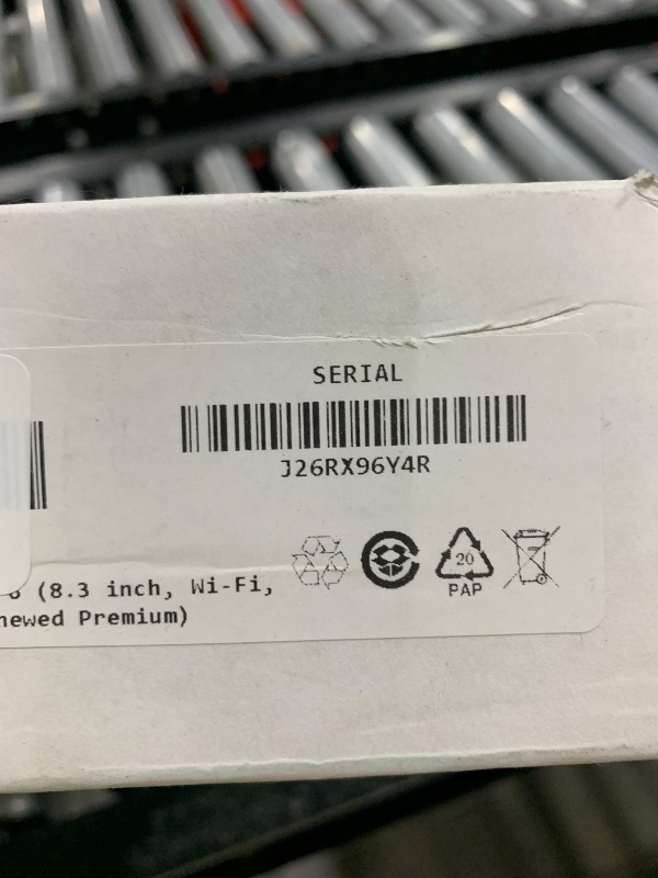 Photo 1 of Apple 2021 iPad mini 6 (8.3 inch, Wi-Fi, 256GB) Starlight (Renewed Premium)