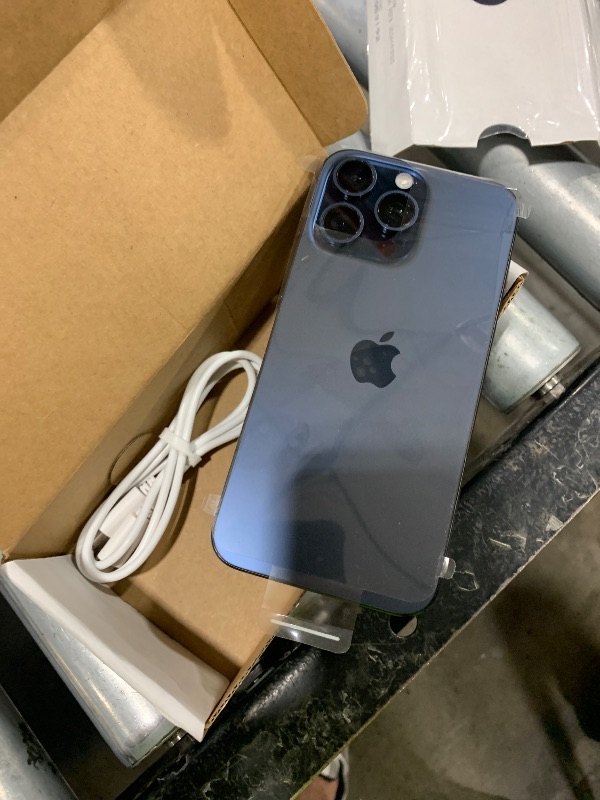 Photo 1 of Apple iPhone 15 Pro Max, 512GB, Blue Titanium - Unlocked (Renewed)