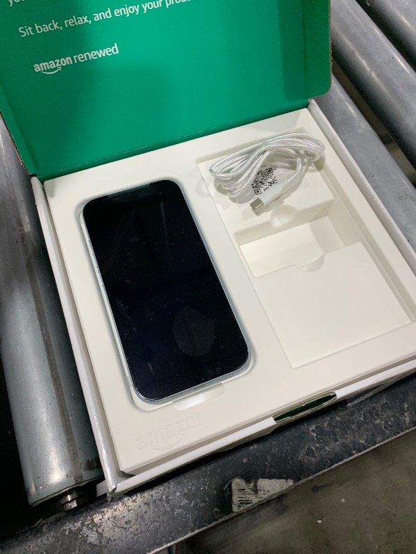 Photo 1 of Apple iPhone 15, 128GB, Blue - Unlocked (Renewed Premium)