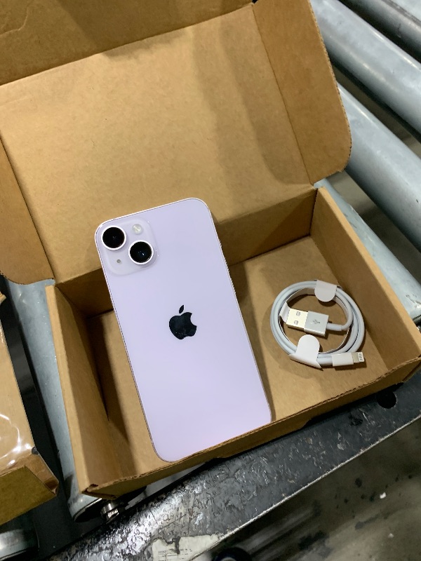 Photo 1 of Apple iPhone 14, 128GB, Purple - Unlocked (Renewed)