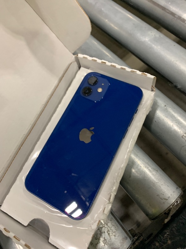 Photo 1 of Apple iPhone 12, 128GB, Blue - Fully Unlocked (Renewed)