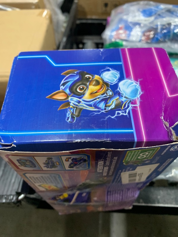 Photo 1 of Paw Patrol: The Mighty Movie, Remote Control Car with Molded Mighty Pups Chase, Kids Toys for Boys & Girls 3+