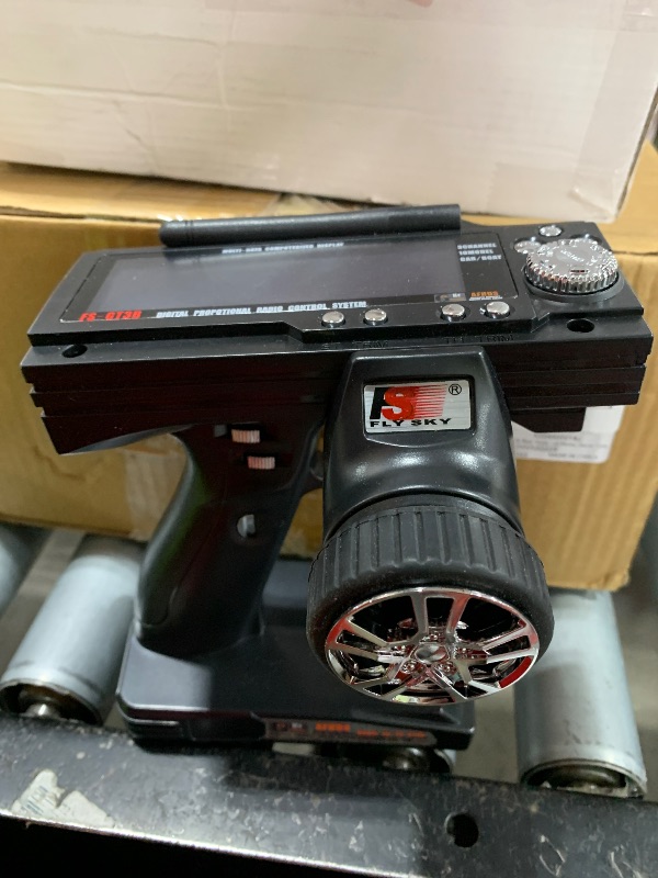 Photo 1 of HOBBYAMTE Flysky FS-GT3B Rc Transmitter Receiver 2.4Ghz 3 Channel, with FS-GR3E Failsafe Receiver