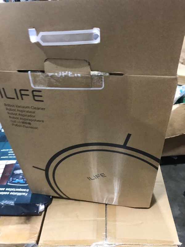 Photo 1 of ILIFE V5s Plus Robot Vacuum and Mop Combo with Wi-Fi/App/Alexa, Automatic Self-Charging Robotic Vacuum Cleaner, Slim and Quiet, Cleans Hard Floors Carpets and Pet Hair (V5s Pro Upgrade Version)