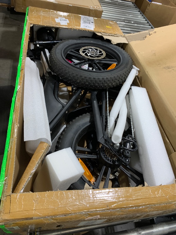 Photo 1 of Windone E2 Electric Bike for Adults, Full Suspension, 48V13Ah Removable Battery, Up to 28MPH & 46.6 Miles (PAS), 750W Ebike with All-Terrain 4.0" Fat Tires, Cruise Control, UL Certified, Moped E-Bike