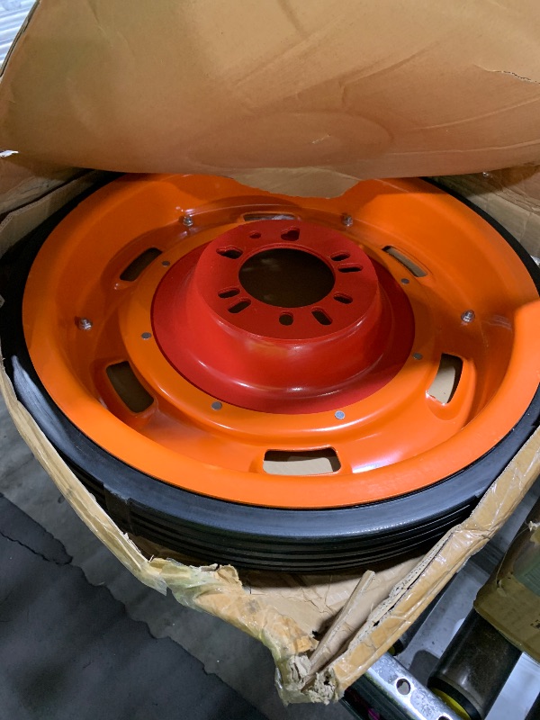 Photo 1 of GUNIX 5 in 1 Universal Wheel with Interchangeable Center Hub Vehicle Mounting System with Free Spinner Wheel - Safely Move & Mount Vehicles (GUNIX 56)