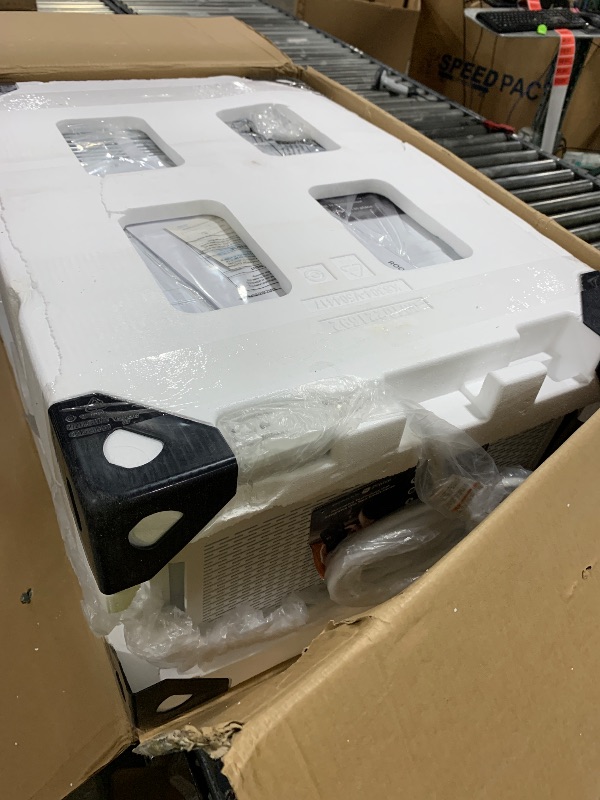 Photo 1 of Profile PHNT12CC Clearview Air Conditioner 12,000, Inverter Technology, Ultra Quiet, Medium Rooms up to 550 Sq. FT, Full Window View with Easy Installation, Energy-Efficient Cooling, 12200 BTU, White