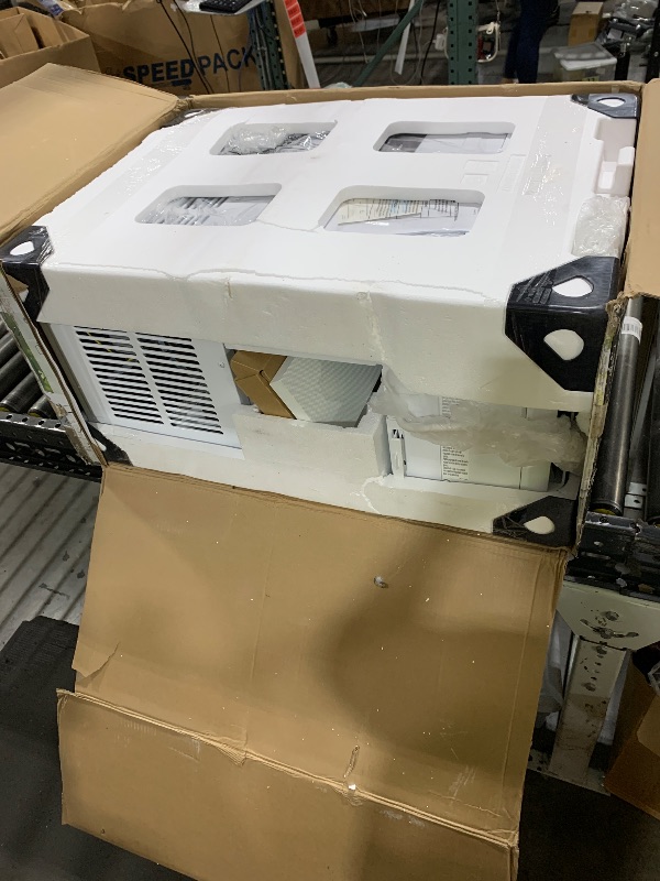 Photo 1 of Profile PHNT12CC Clearview Air Conditioner 12,000, Inverter Technology, Ultra Quiet, Medium Rooms up to 550 Sq. FT, Full Window View with Easy Installation, Energy-Efficient Cooling, 12200 BTU, White