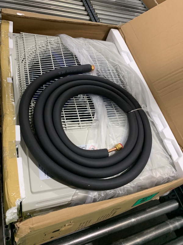Photo 1 of 12,000 BTU Mini Split Air Conditioner with 22 SEER2 Efficiency,750 Sq.Ft Cooling/Heating, Energy Star Certified,Smart Inverter Tech