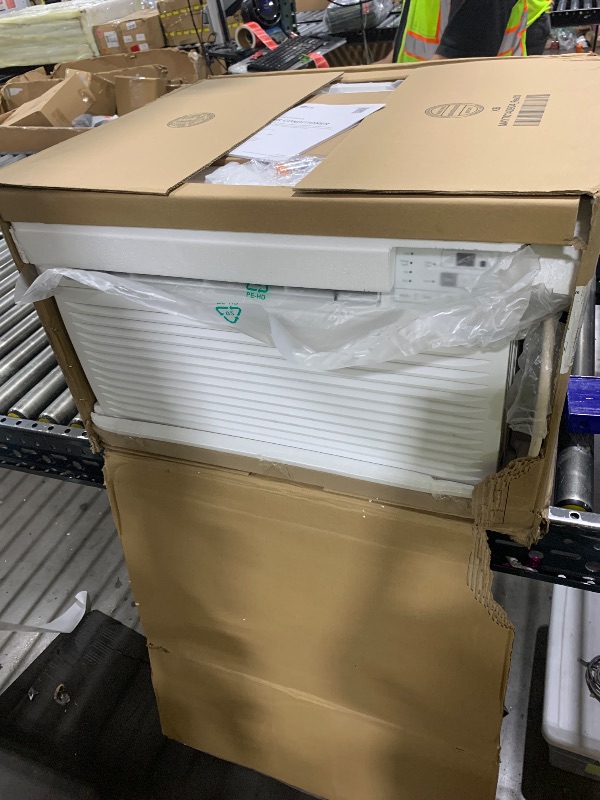 Photo 1 of LG 14,000 BTU Through the Wall Air Conditioner, 230/208V, Cools 700 Sq.Ft. for Bedroom, Living Room, Apartment, Electronic Control with Remote, White