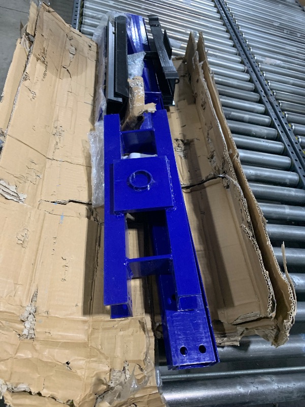 Photo 1 of Hydraulic Shop Press,12 Ton H-Frame Garage Floor Adjustable Shop Bearing Press with Stamping Plates to Bend, Straighten, Or Press Parts