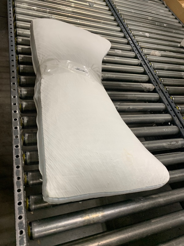 Photo 1 of Coop Home Goods Cool+ Crescent Adjustable Pillow, King Size Plus Shaped Memory Foam Pillows