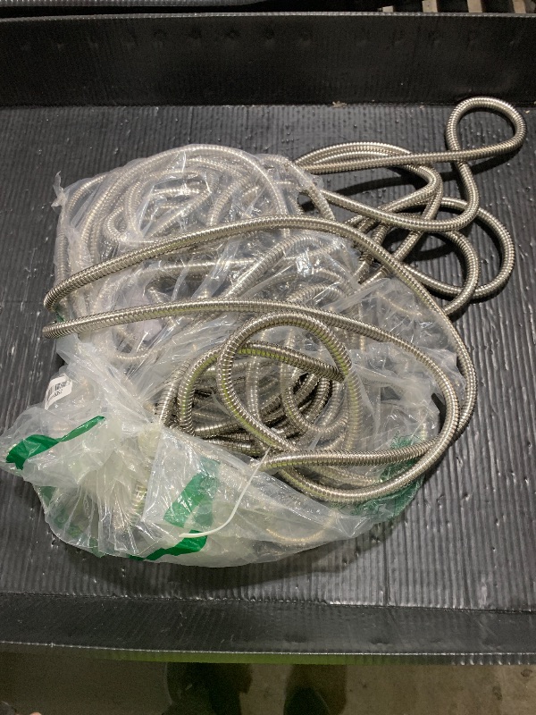 Photo 1 of Rosy Earth 100 FT Garden Hose Expandable - 304 Stainless Steel Water Hose 100 FT - Heavy Duty Flexible Kink Free Hose, no Bite