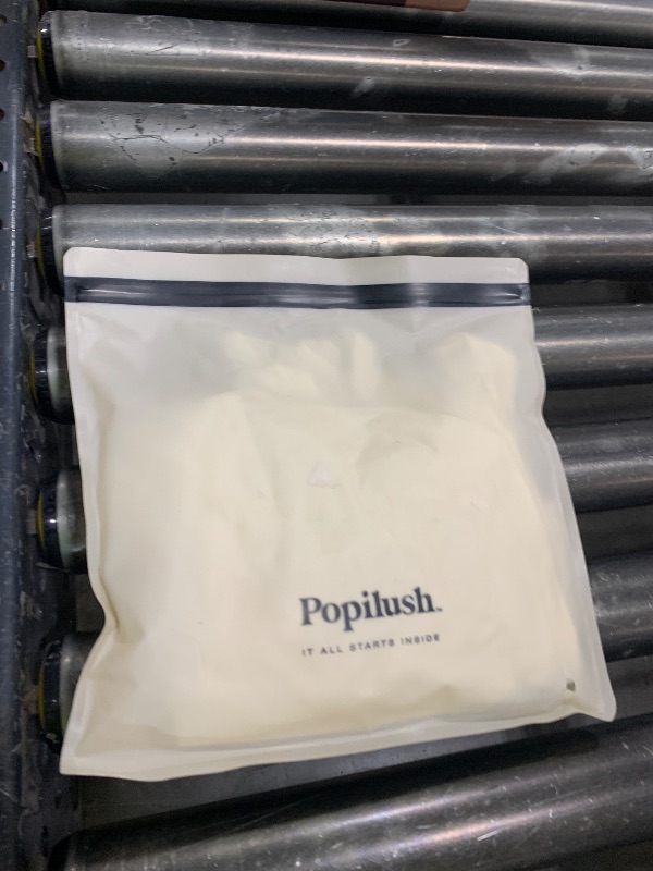 Photo 1 of Popilush White Bodysuit Women Tummy Control Bodysuits Thong Body Shaper Deep V Neck Tank Tops Backless Going Out Top, Large