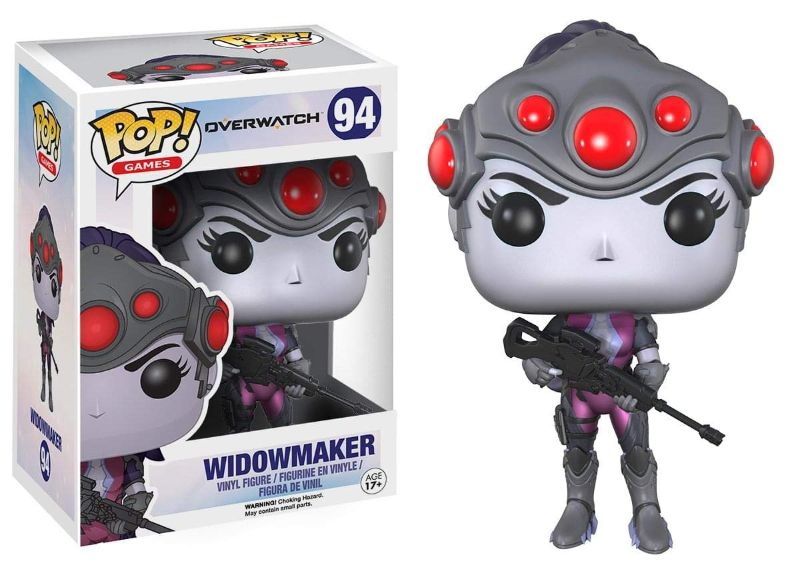 Photo 1 of Amazon.com: Funko Pop! Games: Overwatch Action Figure - Widowmaker : Toys & Games