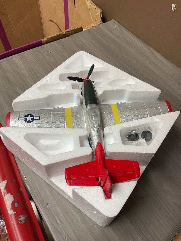 Photo 1 of LEAMBE 4 Channel RC Plane, Ready to Fly Aerobatic Aircraft, Easy Control for Beginners, P51 Mustang RC Airplane Best Gift for Boys & Adults
