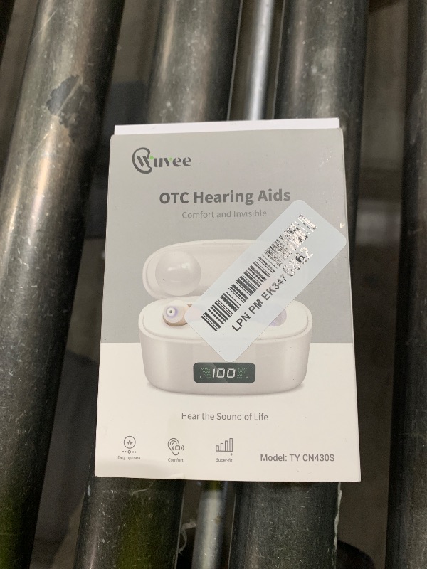 Photo 1 of OTC Hearing Aids for Seniors, Hearing Amplifiers Devices Rechargeable with Noise Cancelling, Superior Sound Quality for Women Men Hearing Loss, Auto On/Off