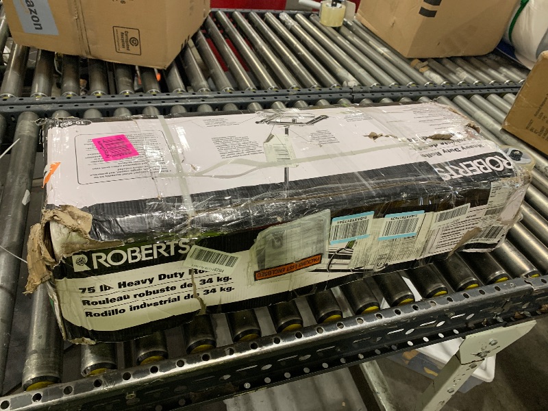 Photo 1 of ROBERTS 10-950 75-Pound Heavy Duty Vinyl and Linoleum Floor Rollers with Chrome Plated Rollers and Removable Handle for Easy Storage