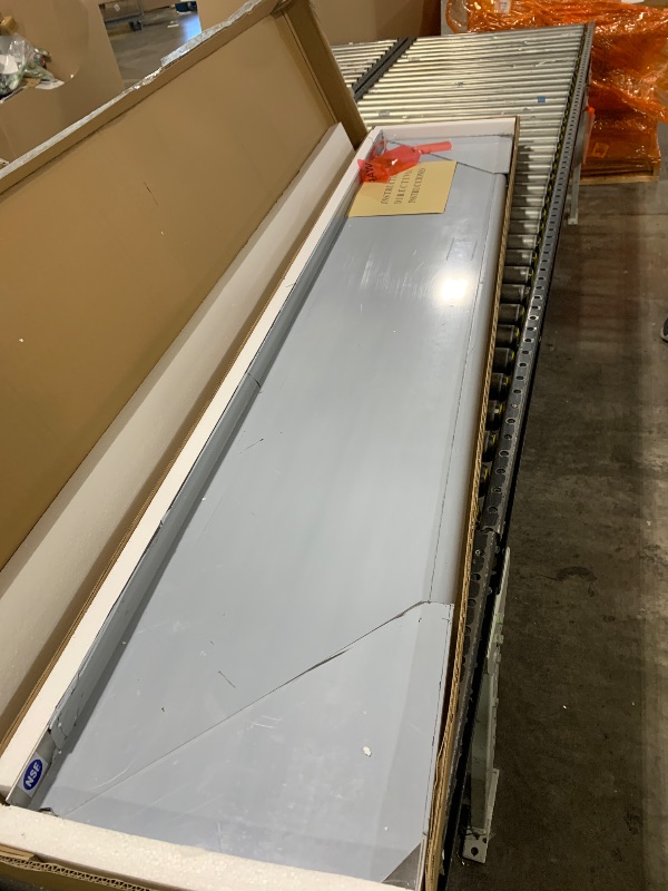 Photo 1 of ROCKPOINT Stainless Steel Shelf 14 x 72 Inches 450lb, NSF Metal Commercial Shelves Wall Mount Floating Shelving with Backsplash for Restaurant, Kitchen, Home and Hotel, Silver