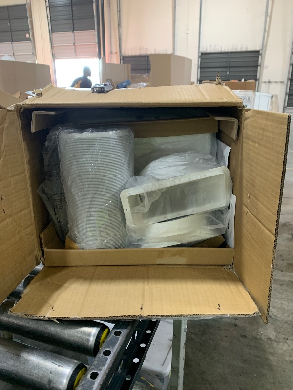 Photo 1 of 10000 BTU Portable Air Conditioners, 4-In-1 Portable AC Unit for Rooms Up to 450 Sq. Ft, Dehumidifier, Fan, Energy Saving, Remote Control, 24 Hour Timer, Sleep Mode, for Bedroom/Office,White