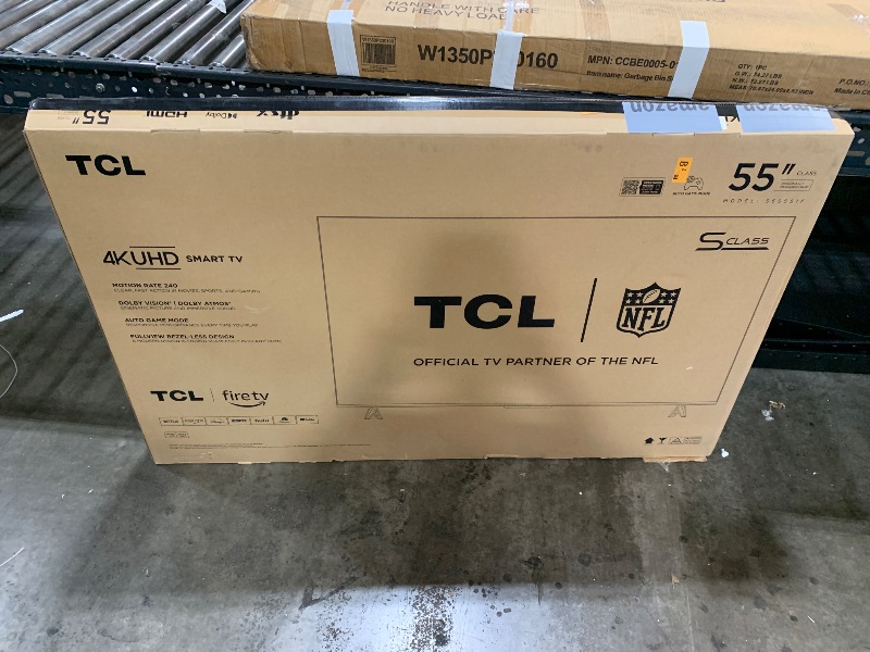 Photo 1 of TCL 55-Inch Class S5 UHD 4K LED Smart TV with Fire TV (55S551F, 2024 Model), Dolby Vision, HDR PRO+, Dolby Atmos, Alexa Built-in with Voice Remote, Apple AirPlay 2 Compatibility, Streaming Television
