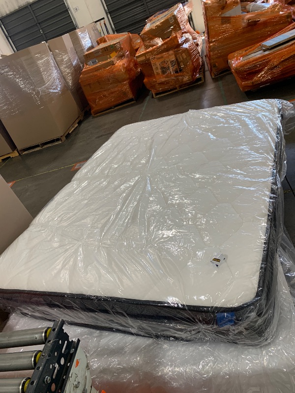 Photo 1 of UAPEV 12 inch Queen Mattress in a Box, Hybrid Memory Foam & Pocket Spring, Motion Isolation, Medium
