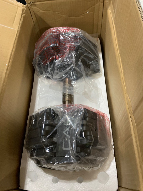 Photo 1 of CAP Barbell Single Adjustable Dumbbell 55 lb
