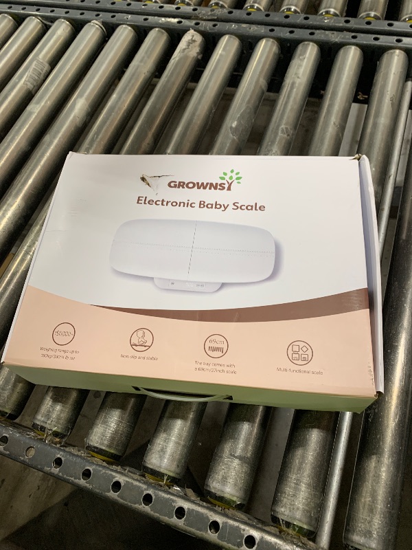 Photo 1 of Baby Scale, Multifunctional Baby Weight Scale, Pet Scale for Puppy, Cat, Adult Scale Up to 330lbs, Accurate Digital Scale with Hold Function, 27-inch Height Measurement, 5 Units, LED Screen