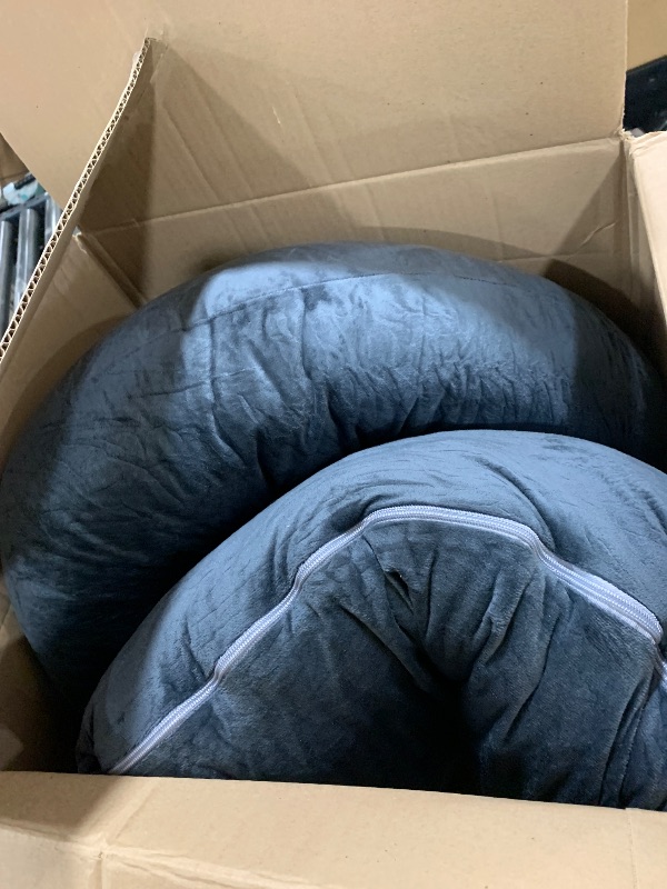 Photo 1 of ALLOPERA Pregnancy Pillow, Full Body 57 Inch Maternity Pillow with Removable Washable Cover - Sleep Support for Legs, Back, Neck, Shoulder, HIPS, Belly for Pregnent Women, Black Grey Velvet Cover
