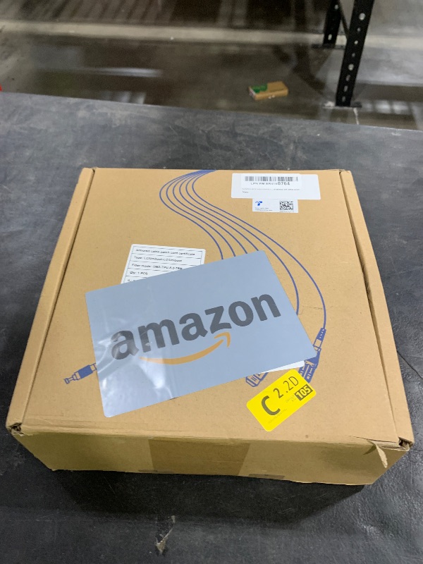 Photo 1 of 250ft/75m OD-5mm Industrial TPU OM3 Fiber LC to LC Outdoor Armored Fiber Patch Cable, Duplex Multimode Fiber Optic Cable, 40Gb 10Gb, 50/125, Uniboot LC-LC with Pulling Eye Kit Installed on one end