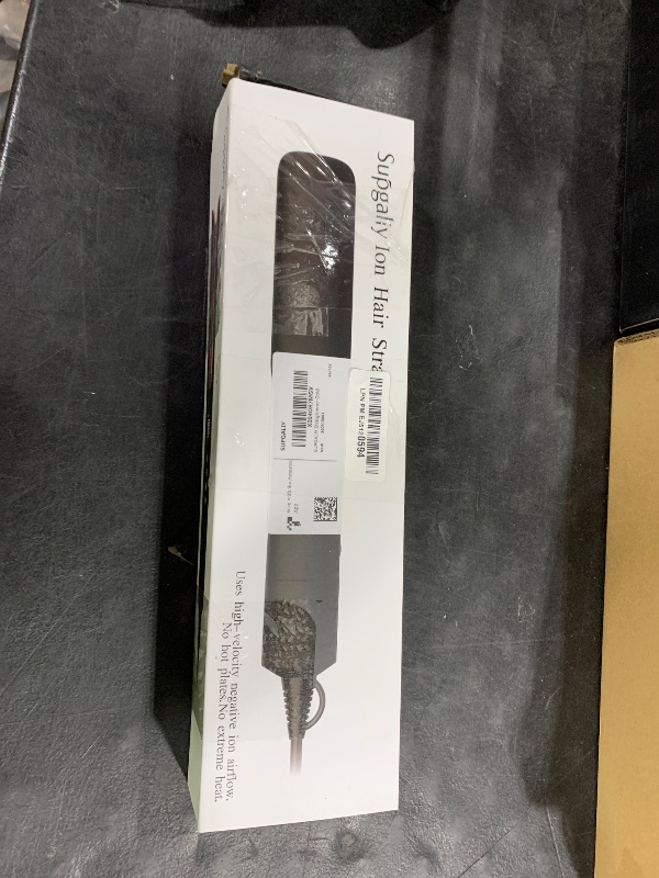 Photo 1 of Hair Straightener - 2 in 1 Wet to Dry Hair Dryer and Straightener with High-Speed Airflow + Rapid Heat-Up + Customizable Temperature + LCD Display & Auto Shut-Off + No Heat Damage (Gold)