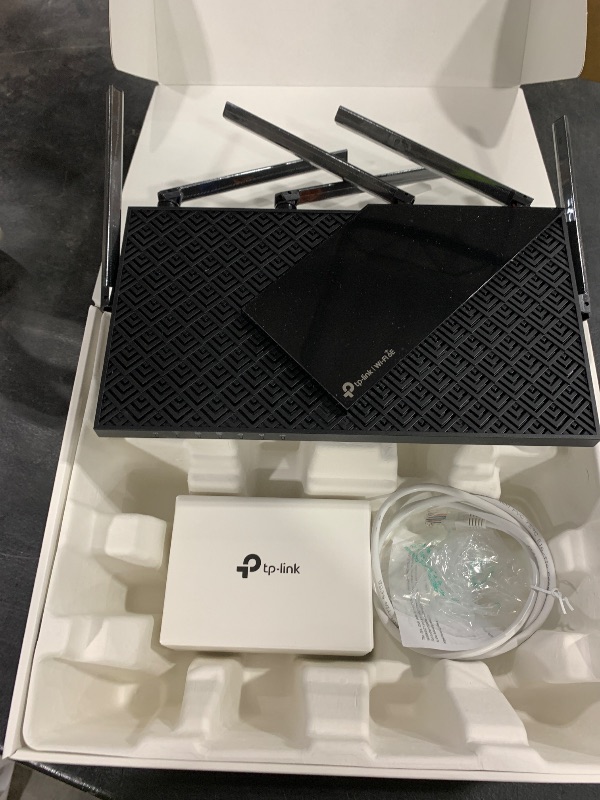 Photo 1 of TP-Link AXE5400 Tri-Band WiFi 6E Router (Archer AXE75)- Gigabit Wireless Internet for Gaming, VPN, OneMesh, WPA3