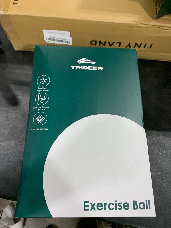Photo 1 of Trideer Yoga Ball for Exercise, Pregnancy & Birthing, 5 Sizes Exercise Ball for Physical Therapy, Stability, Fitness, Quick Pump Included