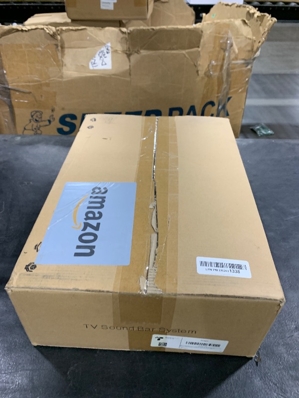 Photo 1 of PARTS ONLY -----------------------------------------------------------Saiyin Sound Bars for TV with Subwoofer, 2.1 Deep Bass Small Soundbar Monitor Speaker Home Theater Surround System PC Gaming Bluetooth/AUX/Optical Connection, Wall Mountable 17-inch