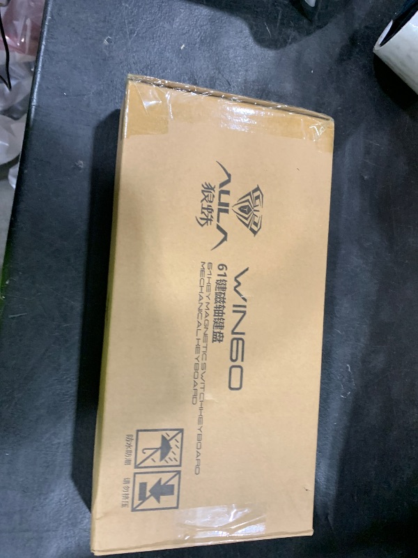 Photo 1 of AULA WIN60 HE PRO 60% Mechanical Gaming Keyboard Wired, Magnetic Switch Hot Swappable, Adjustable Actuation Rapid Trigger Mode, 8000Hz Polling Rate, RGB Small Keyboard 60 Percent Compact Design for PC