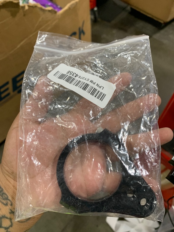 Photo 1 of 50mm CNC Aluminum Motorcycle Fork Tube Brackets Steering Damper Frame Mounting Clamp Foot Fixer Hardware Parts Stabilizer Universal