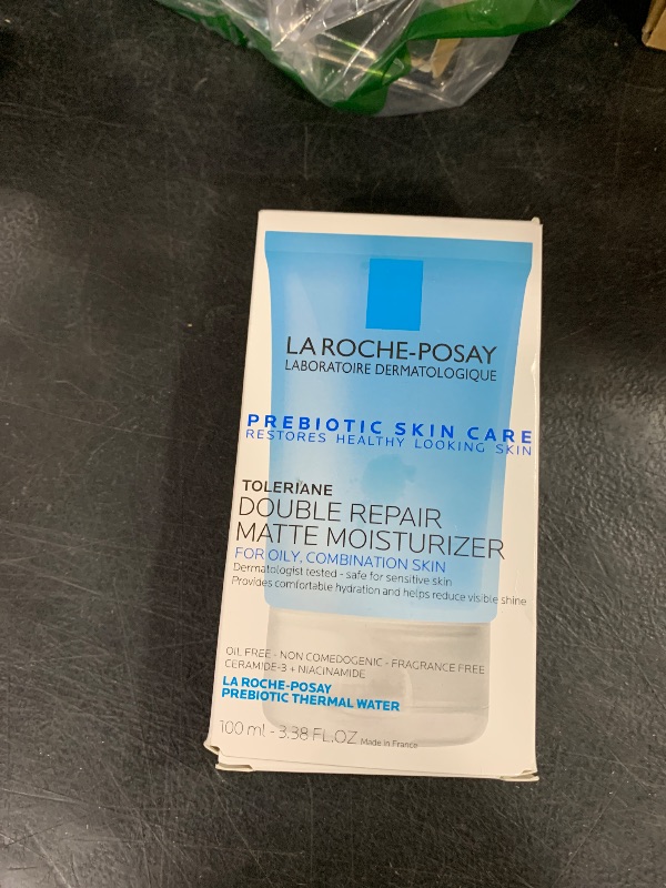 Photo 1 of La Roche-Posay Toleriane Double Repair Matte Face Moisturizer, Daily Moisturizer For Oily Skin With Ceramide And Niacinamide For All Skin Tones, Oil Free, Non-Comedogenic