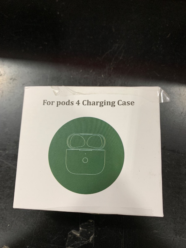 Photo 1 of Jinstyles Wireless Charging Case Replacement Compatible for AirPods 4th Generation, Air Pod 4 Charger Case with Bluetooth Pairing Sync Button Without Earbuds(USB-C)