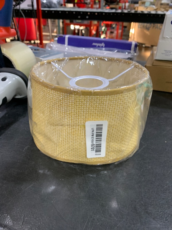 Photo 1 of SEE NOTES........TOVINANNA Small Lamp Shade Boho Lampshade Woven Rattan Lampshade Bamboo Light Cover, 6.3x4.7" for Living Room Bedroom Home Office Decor Retro Decor