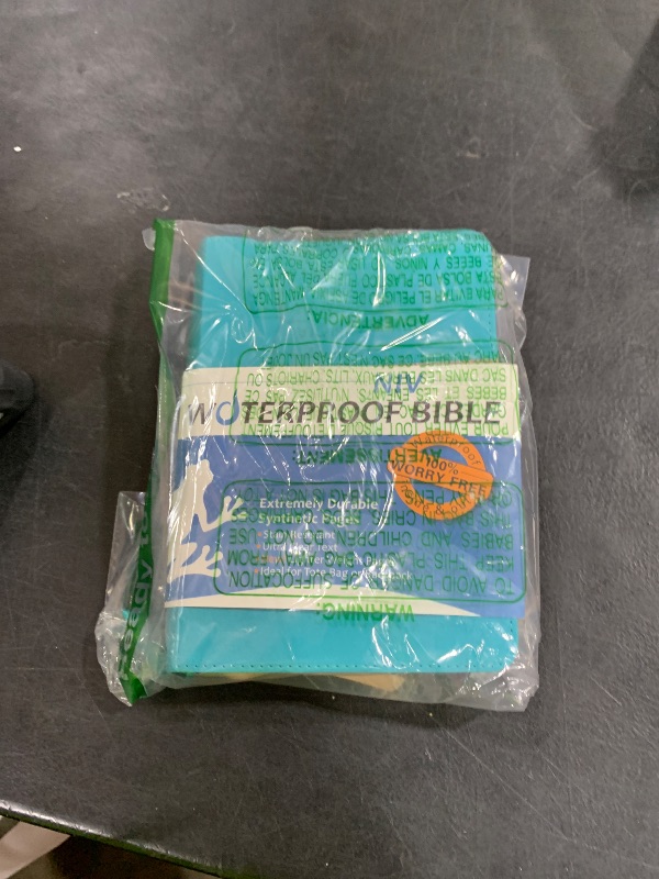 Photo 1 of Waterproof Bible NIV(2011) Teal