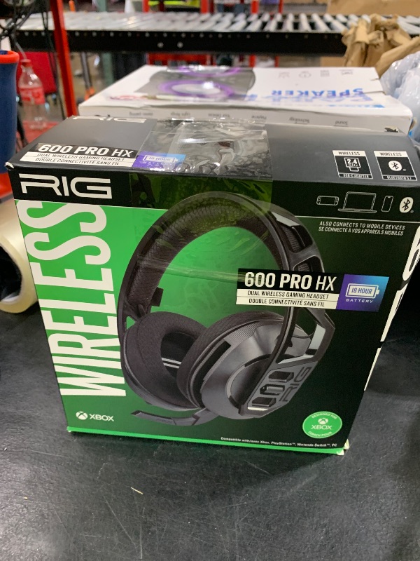 Photo 1 of RIG 600 PRO HX Dual Wireless Universal Gaming Headset with 2.4GHz/Bluetooth for Xbox Series X|S, Xbox One, PlayStation PS4, PS5, Nintendo Switch, Switch 2, PC, Steam Deck, Android, iPhone – Black