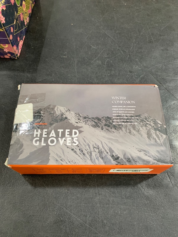 Photo 1 of ES Tech Heated Gloves with 3000mAh Rechargeable Battery,Heated Gloves for Men Women with Touch Screen, Thin Heating Gloves for Winter Work Ski Hunting