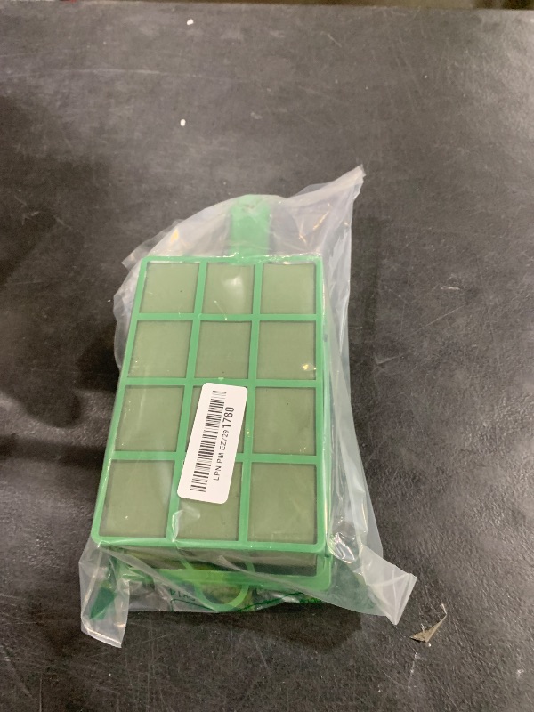 Photo 1 of Hahood 2 Pieces Floral Foam Cage with Floral Foam Flower Arrangement Foam Cage with Handle Rectangle Flower Foam Cage Holder for Fresh Flowers, Home Party Decoration, 11.8 x 4.9 x 3.1 Inches