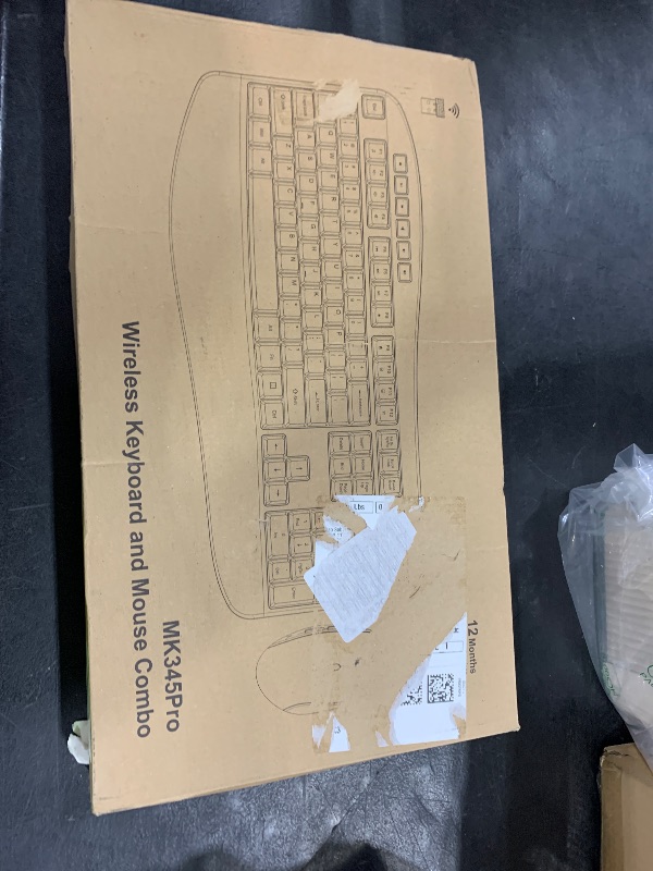 Photo 1 of Wireless Keyboard and Mouse Combo, EDJO 2.4G Full-Sized Ergonomic Computer Keyboard with Wrist Rest and 3 Level DPI Adjustable Wireless Mouse for Windows, Mac OS Desktop/Laptop/PC?Classic Black?