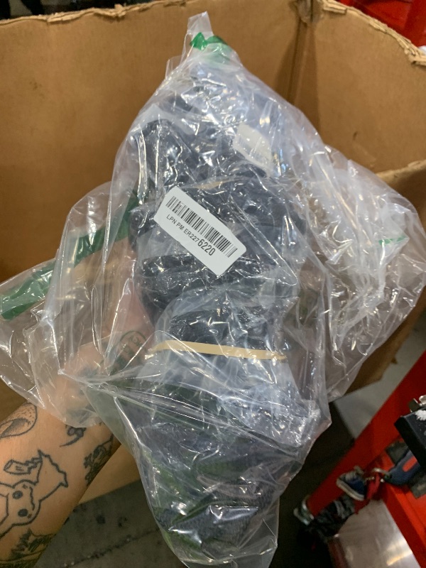 Photo 1 of 1/2 Inch 50ft Double Braided Polyester Arborist Rope, Heavy Duty Nylon Rope for Anchor, Tree Work, Cargo, Pulling, Sailing(Black)