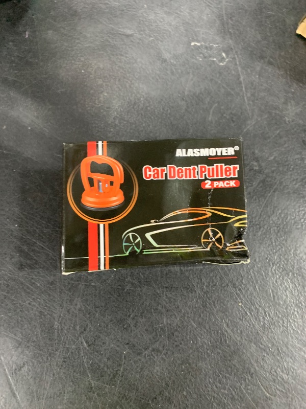 Photo 1 of ALASMOYER Car Dent Puller, 2PCS Car Dent Remover Tools for Car Dent Repair, Glass, Screen, Tiles & Objects Moving, Orange
