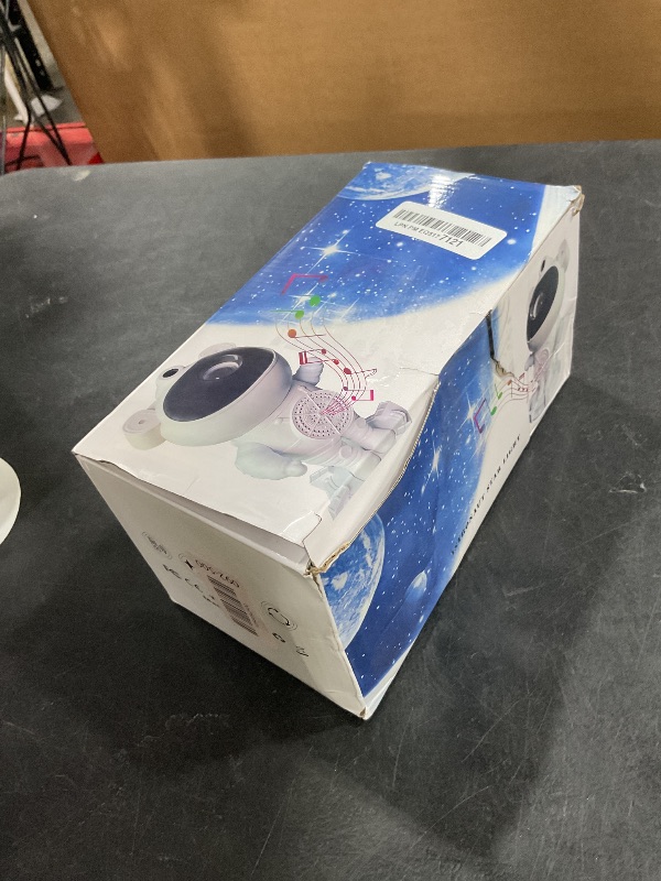 Photo 1 of Astronaut Galaxy Projector-Star Projector,Bluetooth Speaker,White Noise, Star and Moon Galaxy Lights for Bedroom with Timer and Remote, Nebula Night Light 360° Adjustable, Starry Space Ceiling Lamp