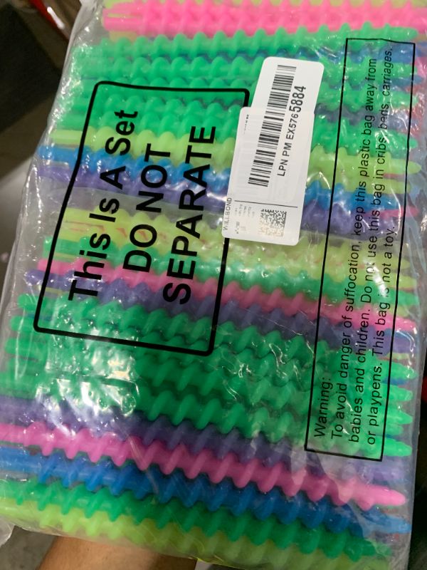 Photo 1 of WILLBOND 100 Pcs Spiral Perm Rods Heatless Curls Overnight for Hair Rollers Curlers Plastic Spiral Curl Rods Perm Wave Curlers Kit for Long Hair Women Styling Hairdressing Salon Tool