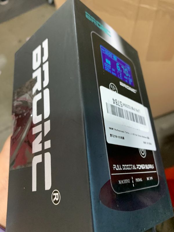 Photo 1 of BRONC Professional Tattoo Power Supply Touch Screen Digital LCD for Tattoo Machines